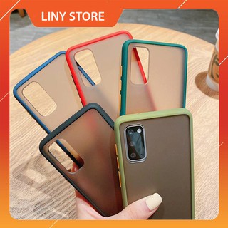 Ốp Lưng Nhám cho Samsung Galaxy S20+ S20 Ultra Chống Sốc, Chống Bám Vân Tay