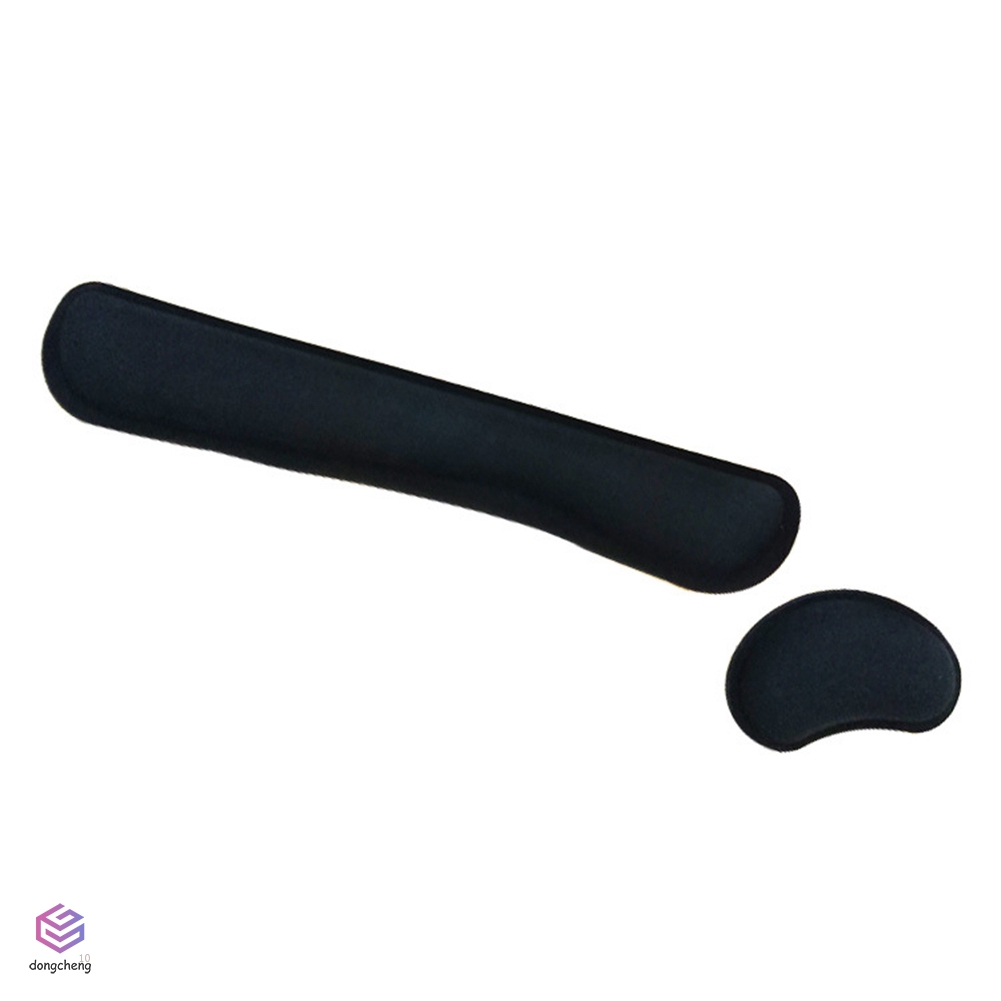 Keyboard Wrist Rest Pad Mouse Gel Rest Ergonomic Cushion with Memory Foam for Computer Laptop PC