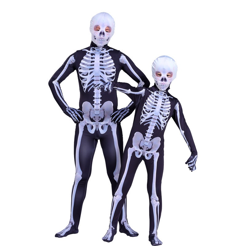 Bộ đồ hóa trang lễ hội Halloween hình bộ xương độc đáo