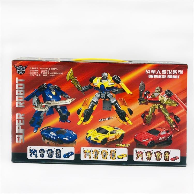 [Hàng Sẵn] Bộ đồ chơi Xe biến hình Robot King Kong Độc đáo