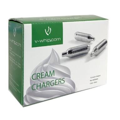 Gas kem V Whip dùng cho bình xịt kem hộp 10 viên