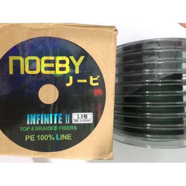 Dù Noeby Infinite II PE 100% Line 8 sợi bện mịn giảm giá mạnh đồ câu FISHING_HD