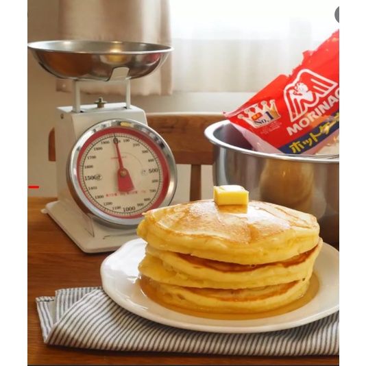 (Date: 2024) Bột làm bánh Pancake morinaga 600gr Nhật Bản cho bé