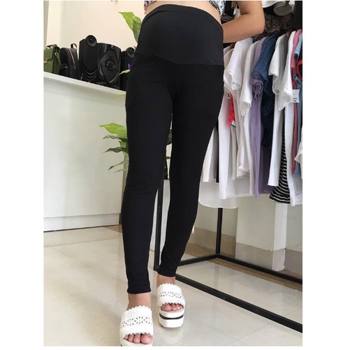 Quần bầu nâng mông thun cotton co dãn thoải mái
