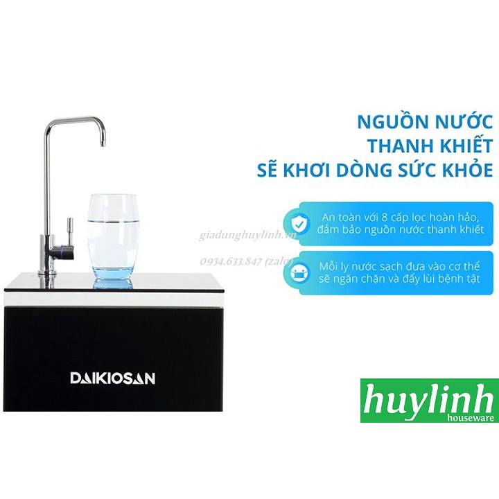 [Mã ELHAMS5 giảm 6% đơn 300K] Máy lọc nước RO 8 lõi Daikiosan DSW-32008G