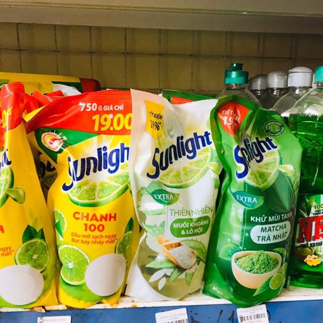 Nước rửa chén Sunlight túi 750g