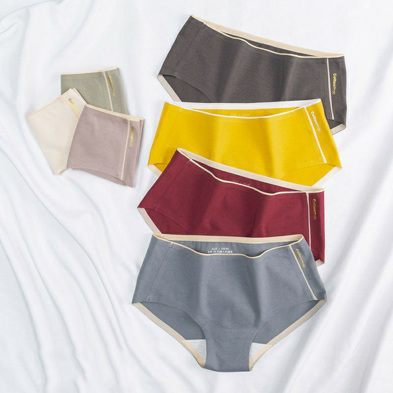 Combo 5 quần lót coton không đường may