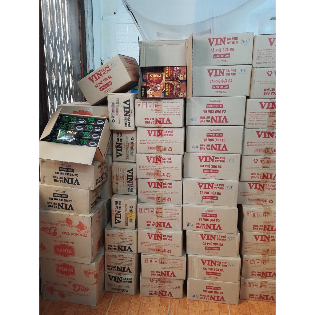 Combo 3 hop Vincafe 3 in 1 thượng hạng | BigBuy360 - bigbuy360.vn