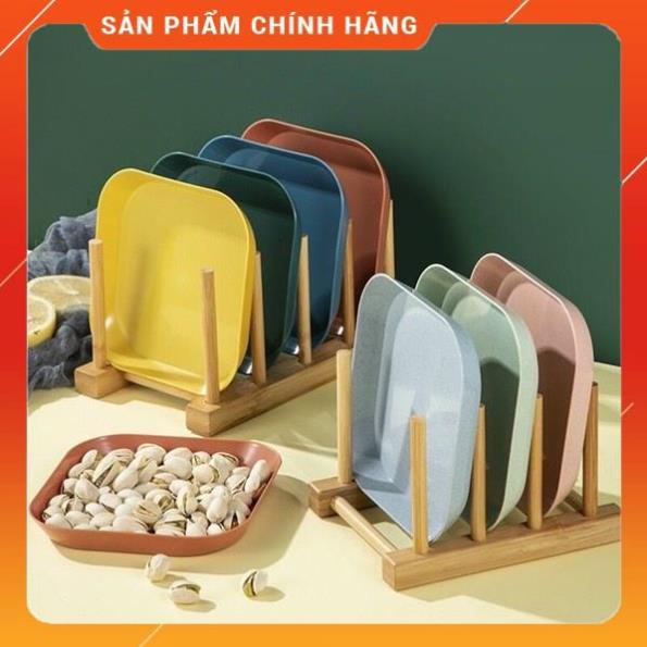 ⛔FFREESHIP⛔ Đĩa vuông lúa mạch
