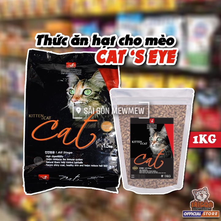 Hạt cho mèo hãng MẮT CỦA MÈO | CAT'S EYE