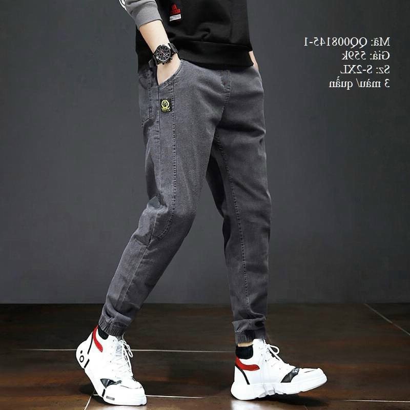 QUẦN JEAN NAM, quần jean nam BO CHÂN cao cấp đẹp giá rẻ nhiều mẫu, nhiều mầu (ảnh thật shop tự chụp) DKV021
