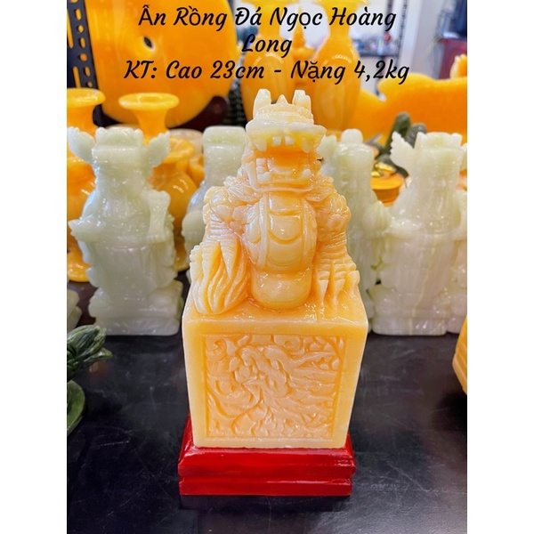 Ấn Rồng, Ấn Kỳ Lân Đá Ngọc Hoàng Long Phong Thuỷ