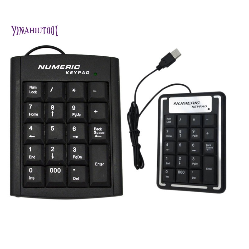 Bàn Phím Số rời cổng USB IBM Numberic có dây giá rẻ dùng cho Laptop PC ARIGATO