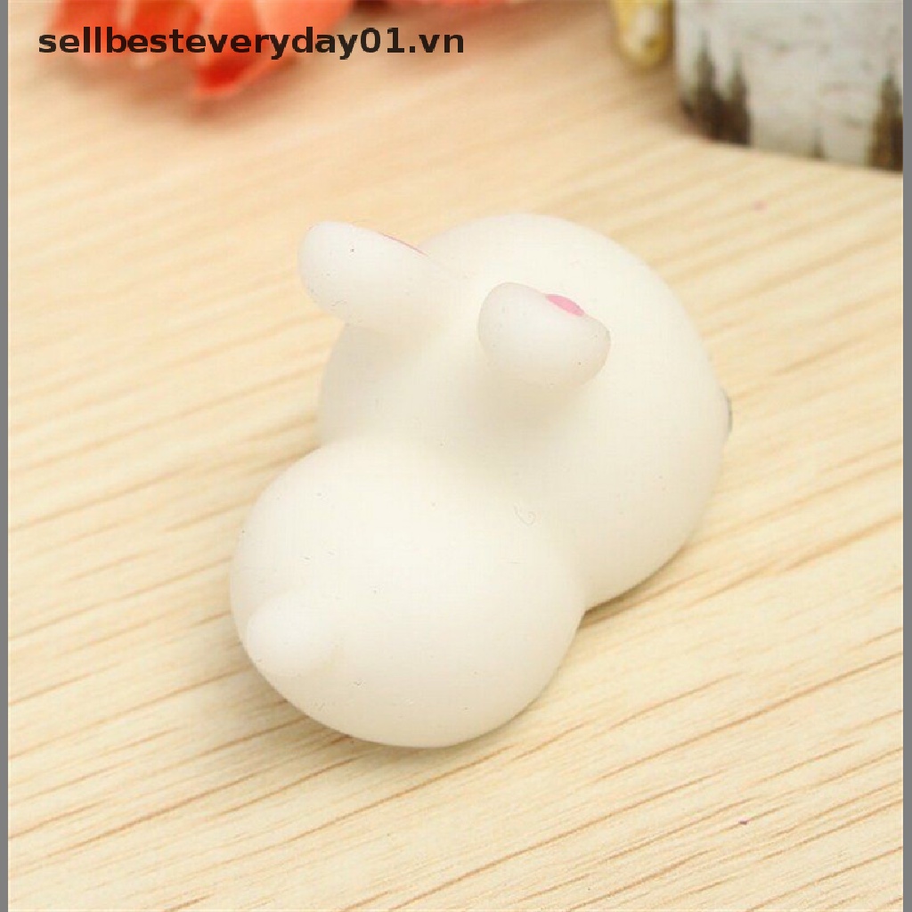 Đồ Chơi Mochi Hình Thỏ Dễ Thương Giúp Giảm Căng Thẳng