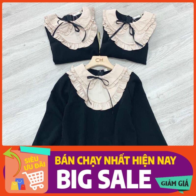 BÁN CHẠY NHẤT Áo sơ mi cổ sen bèo nơ hàng đẹp