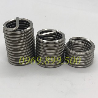 Combo 10c ren cấy, ren giả,helicoil M16 chất liệu inox 304