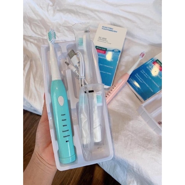Bàn chải điện đánh răng tự động 5 chế độ bản nâng cấp - Bear Mart 95