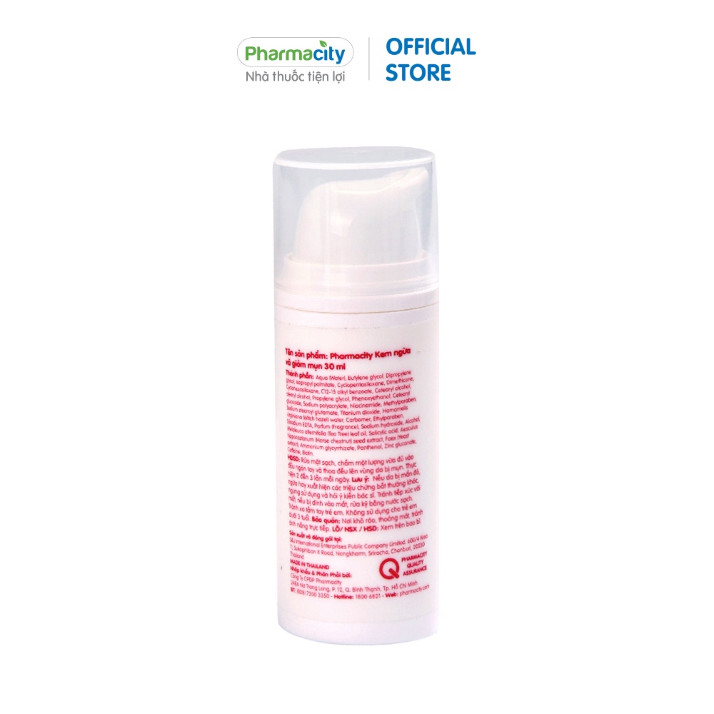Kem ngừa mụn Pharmacity Acne Cream 30ml