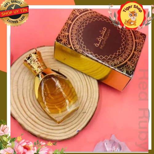 Tinh dầu nước hoa Dubai Mushrequah 15ml- Tinh dầu nước hoa cao cấp của Rasasi Top 1 Dubai