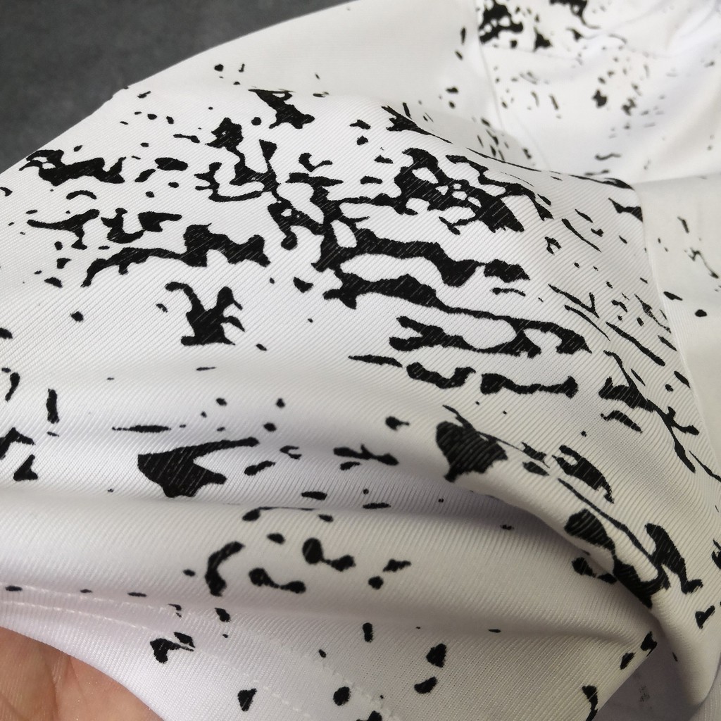 Áo Thun Nam Vảy Sơn 2 Màu Trắng Đen Phong Cách, Vải Thun Lạnh Co Dãn 4 Chiều | BigBuy360 - bigbuy360.vn