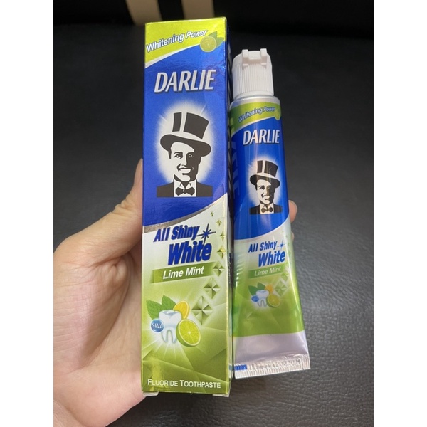 Kem đánh răng ông tây đen darlie lime mint chanh bạc hà - hàng nhập khẩu chính hãng