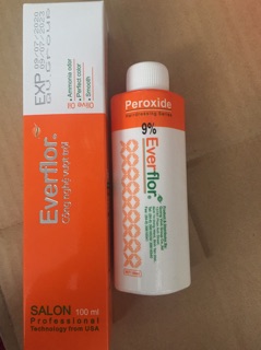 Combo nhuộm+ Oxy nhỏ Everflor 100ml