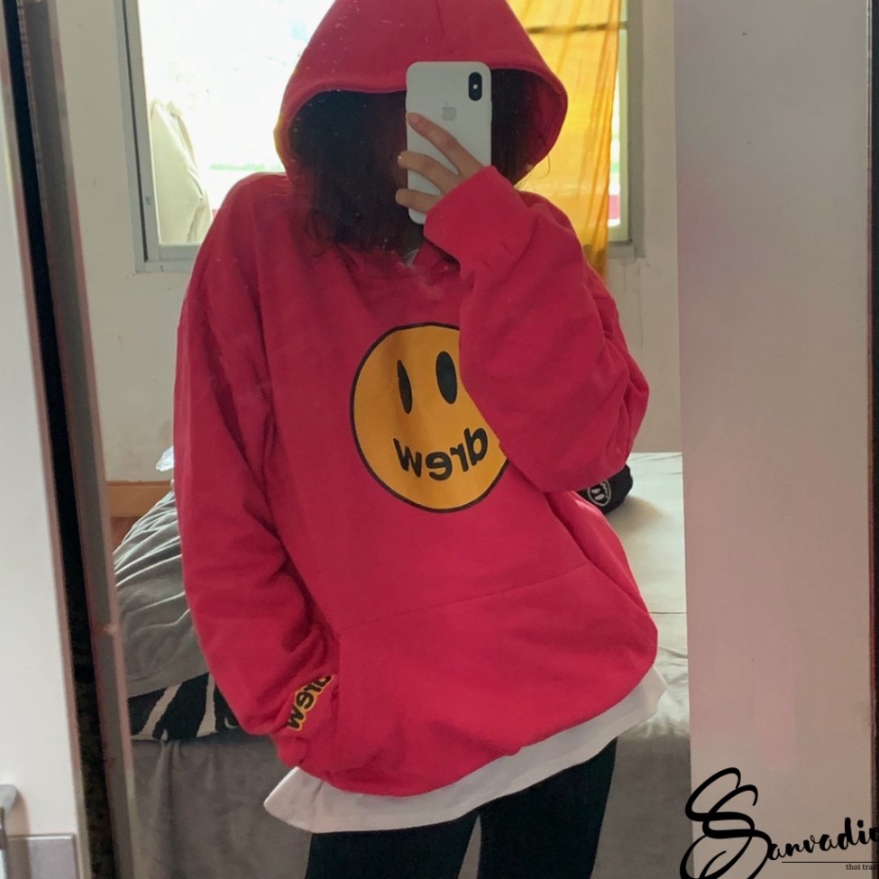[FREE SHIP] Áo nỉ hoodie drew nam nữ form rộng unisex phong cách hàn quốc | BigBuy360 - bigbuy360.vn