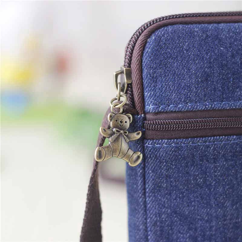 Túi đeo chéo mini hình Totoro xinh xắn dành cho nữ