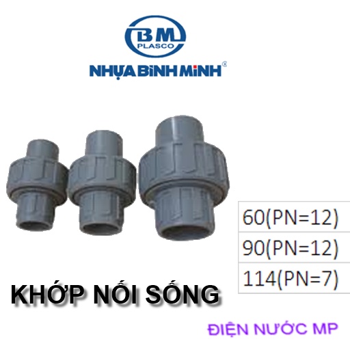 Khớp nối sống 60-114(Barrel union), rắc co Bình Minh