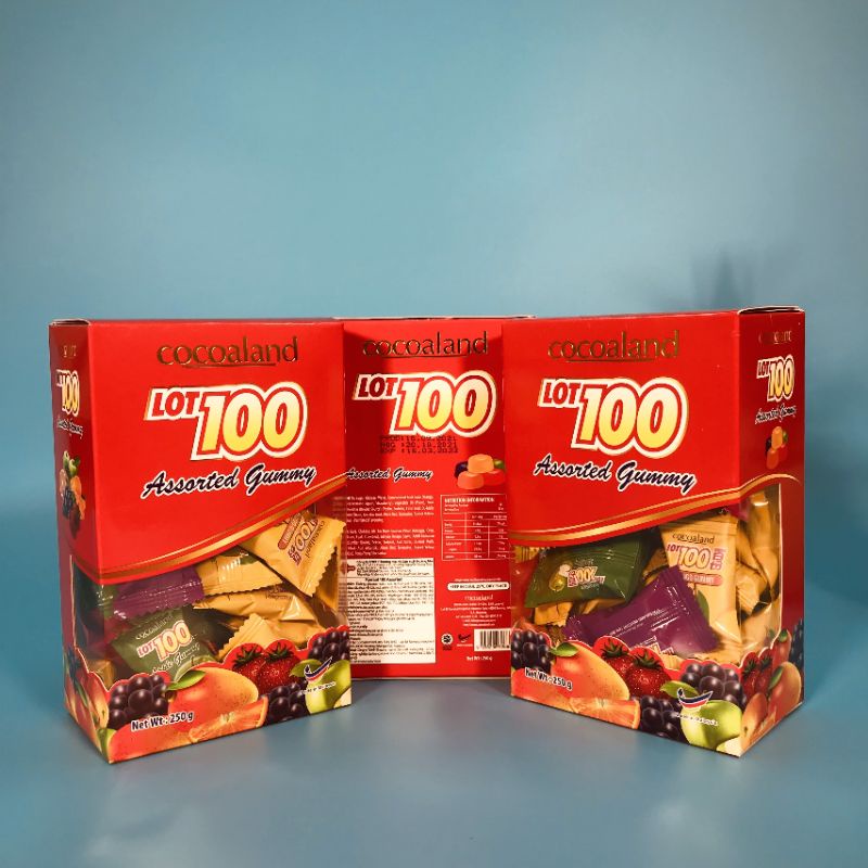 Kẹo Lot100 Hộp Giấy 250g