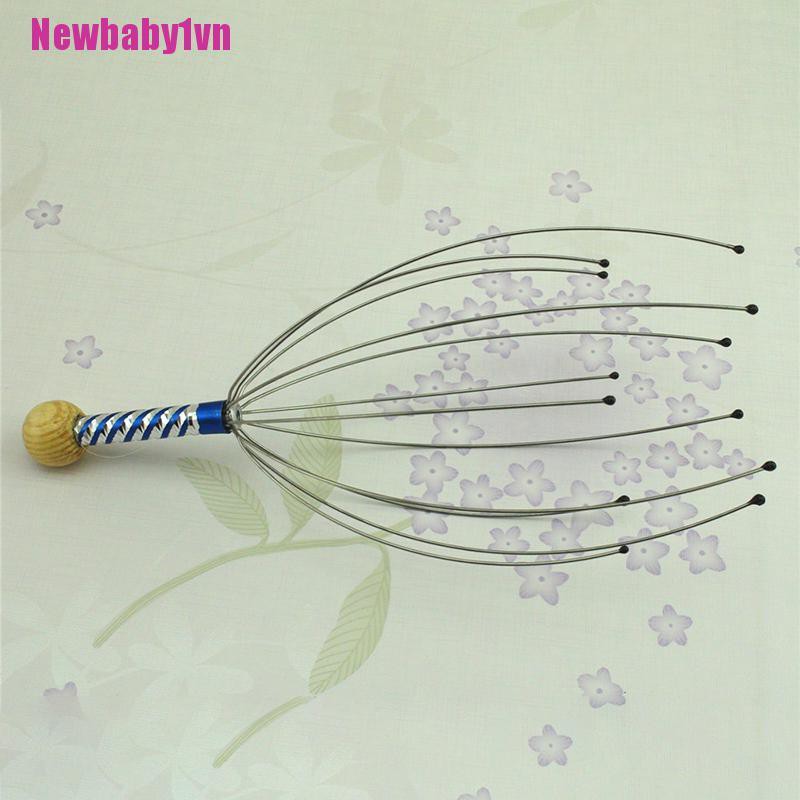 1 Dụng Cụ Mát Xa Giảm Căng Thẳng Hình Đầu Bạch Tuộc