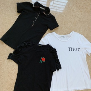 Set 3 áo Brr, Dior, cache