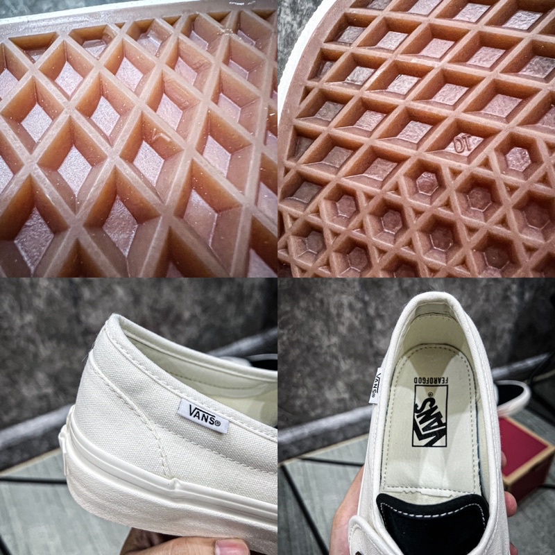 Giày thể thao cổ thấp | Vans F.O.G Slip-On Black White