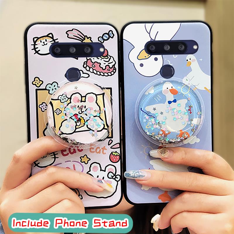 Ốp Lưng Silicon Kiểu Dáng Xinh Xắn Dễ Thương Dành Cho Lg V40