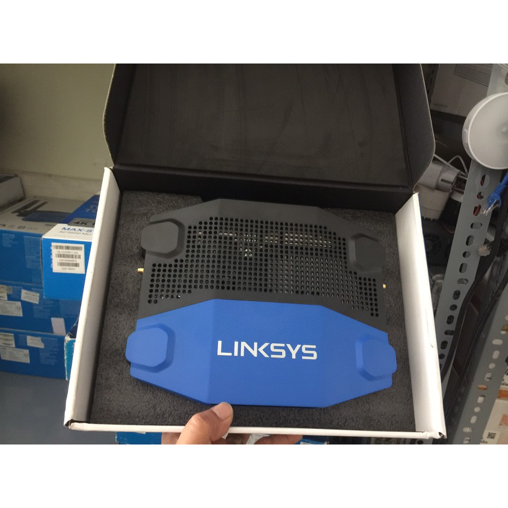 Bộ Phát wifi Linksys WRT1900ACS Dual-Band Wi-Fi Router with Ultra-Fast 1.6 GHz CPU