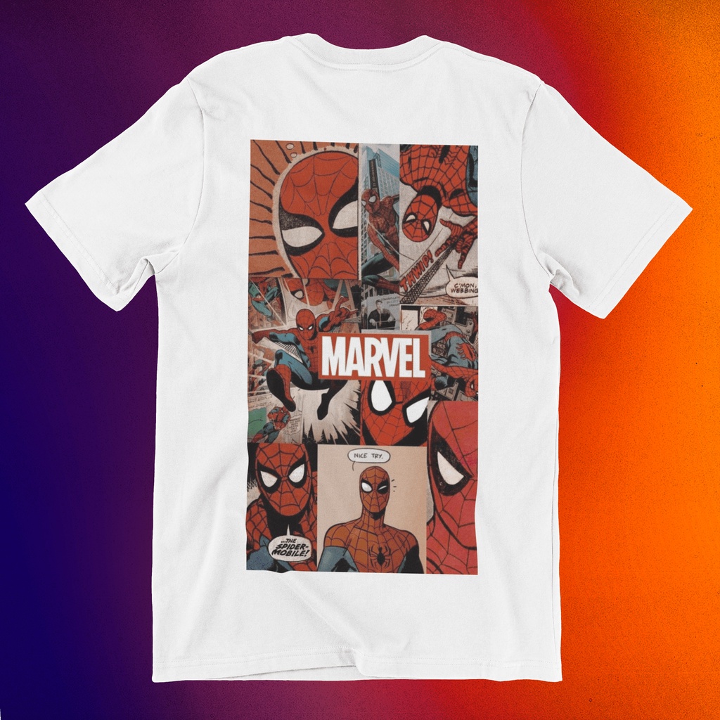 Áo Thun in người nhện SPIDER MAN MARVEL siêu HOT, SIÊU ĐỘC ĐÁO, SIÊU CHẤT