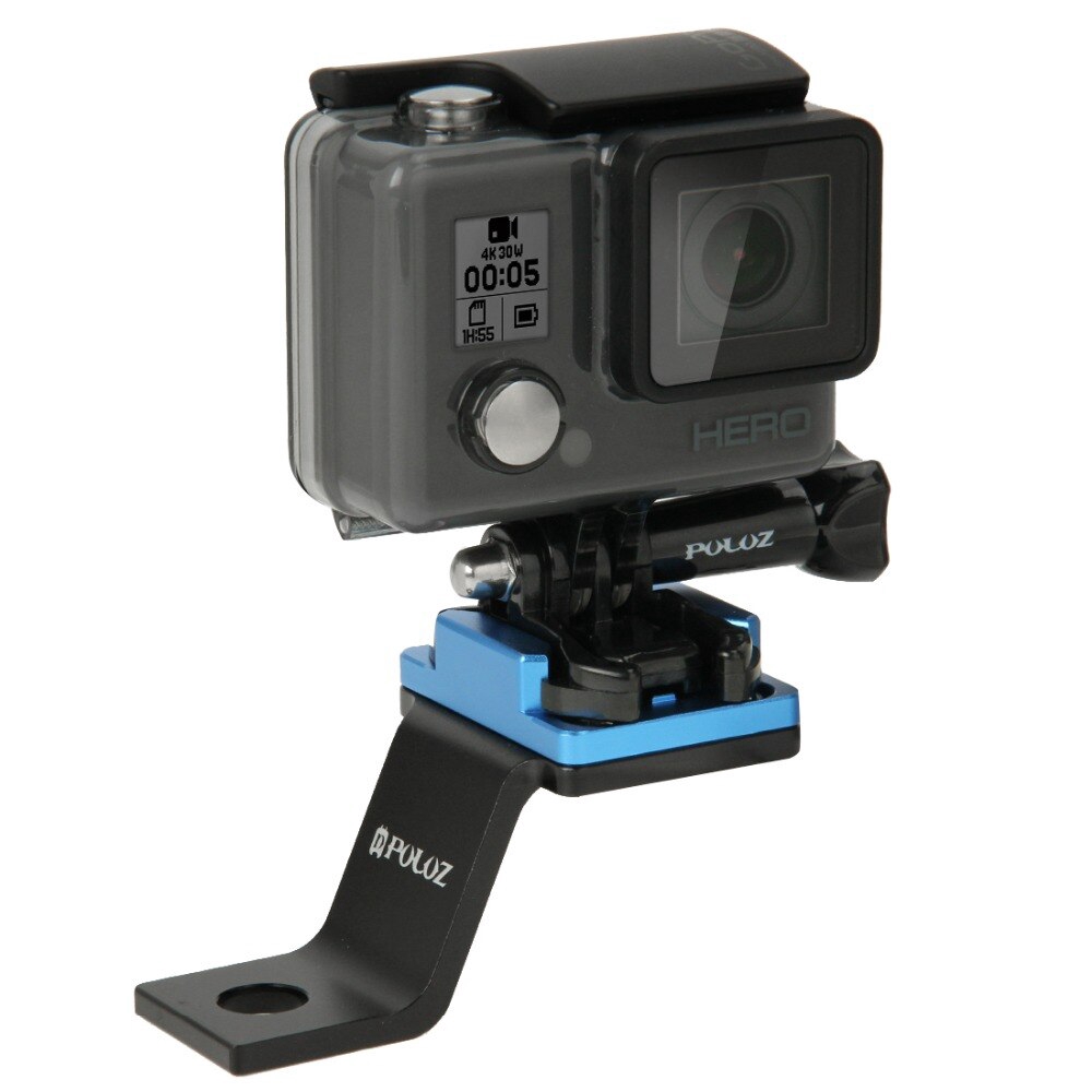 PULUZ Bike Số tiền Đối với GoPro HERO6 8,5 * 4,5 * 2.5cm cố định kim loại xe máy Chủ Núi Đối Go Pro Hero5 phiên