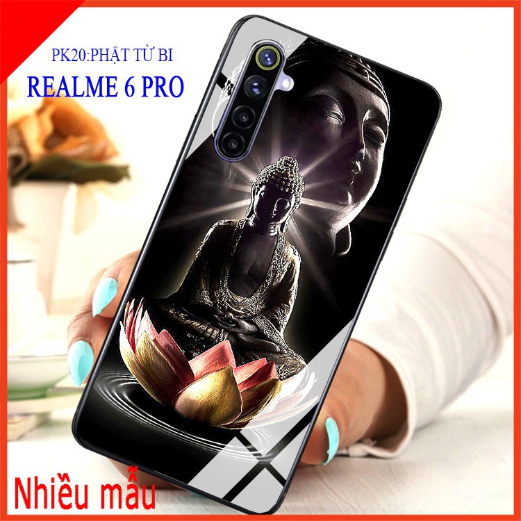 Ốp lưng mặt kính 3D REALME 6 PRO, ốp điện thoại mặt kính  sang trọng, ốp lưng điện thoại REALME 6 PRO