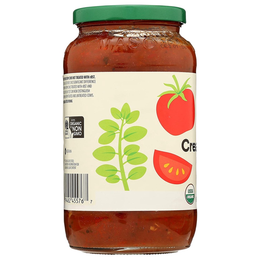 SỐT PASTA/MÌ Ý KEM VODKA HỮU CƠ 365 by Whole Foods Market, Sauce Pasta Creamy Vốt-ka, USDA Organic, 709g (25 oz)