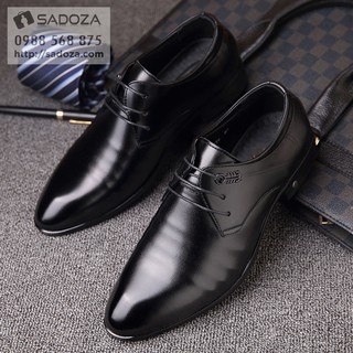 Giày da nam hàng hiệu công sở cao cấp GD60