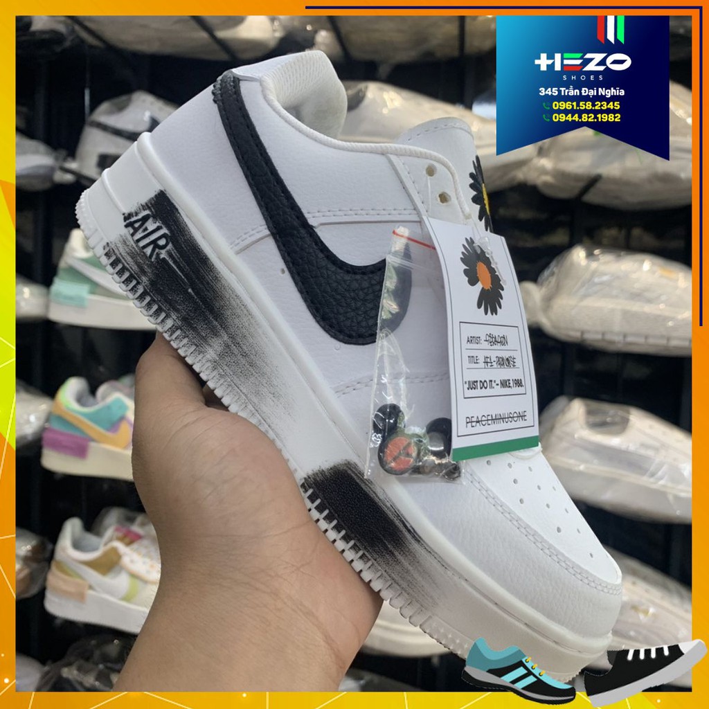 🆒 [ TOP SALE ] 👟 Giày thể thao AF1 vẩy sơn hoa cúc Cao cấp - Phong cách cực ngầu thời trang trẻ trung ✅