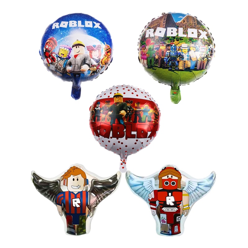 Roblox Bong Bóng Lá Nhôm helium Trang Trí Tiệc Cho Bé