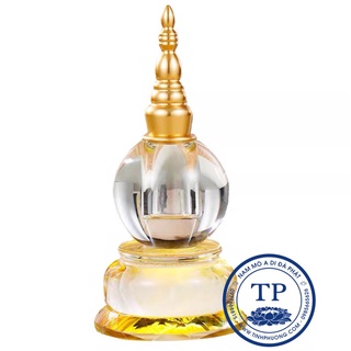 Tháp xá lợi thờ cúng fa lê 2 màu cỡ to sku5264