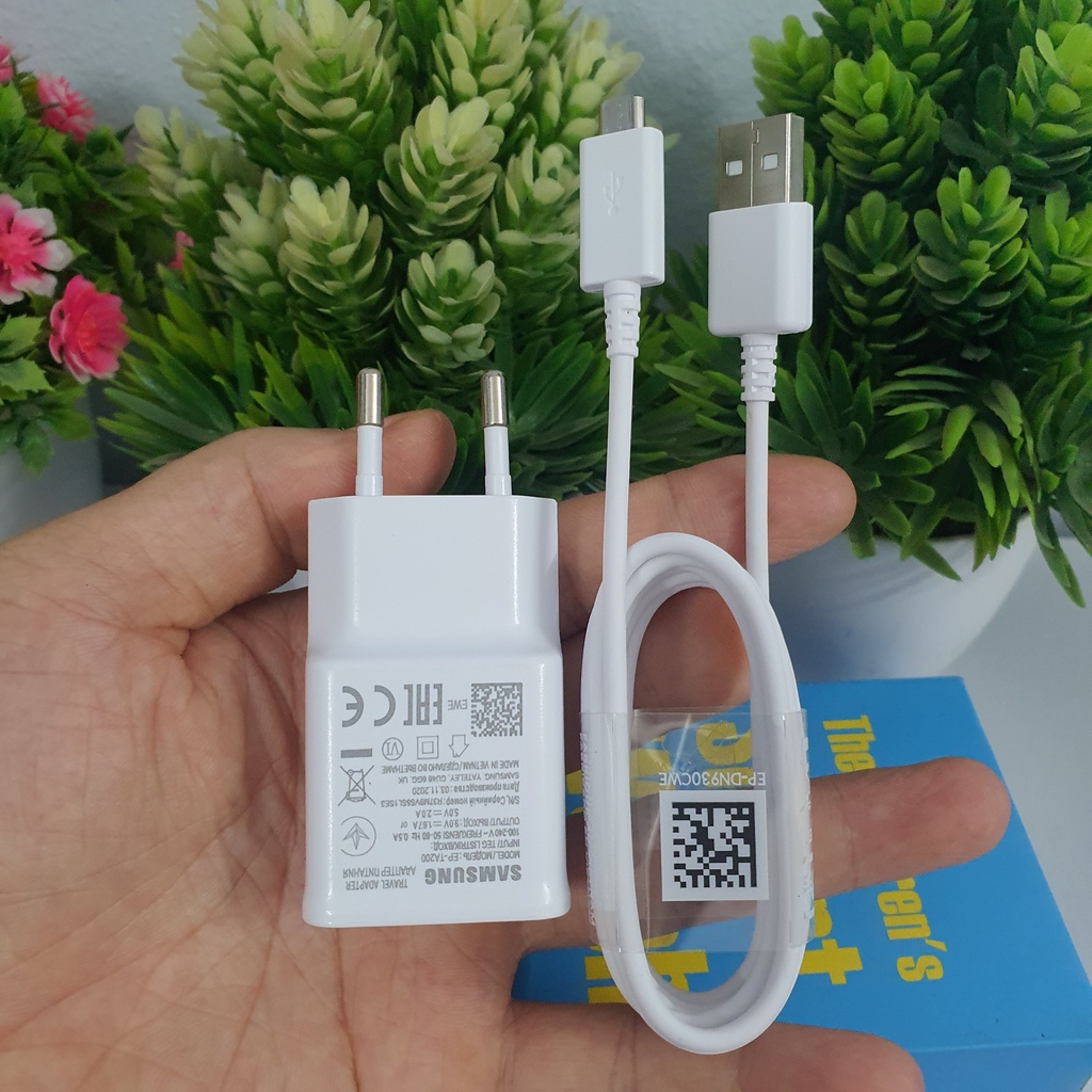 Bộ Sạc Nhanh 15W Samsung Kèm Cáp USB-MICRO Cho J7pro/J7prime/J7, J6, J5, J4, J3, J2, A10s, A72018, Note 5...Chính Hãng