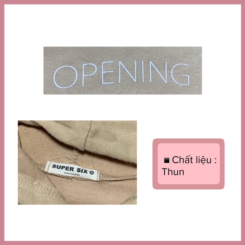 [SALE]Áo hoodie 2hand - Khabi Vintage