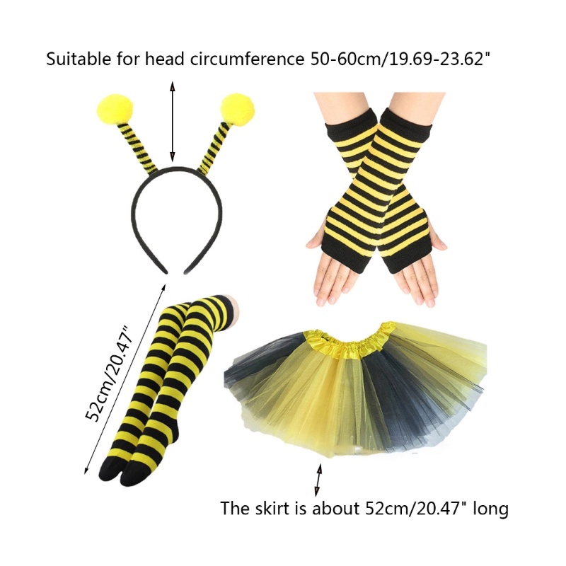 Bộ Trang Phục Hóa Trang Chú Ong Ngộ Nghĩnh Đáng Yêu Cho Bé