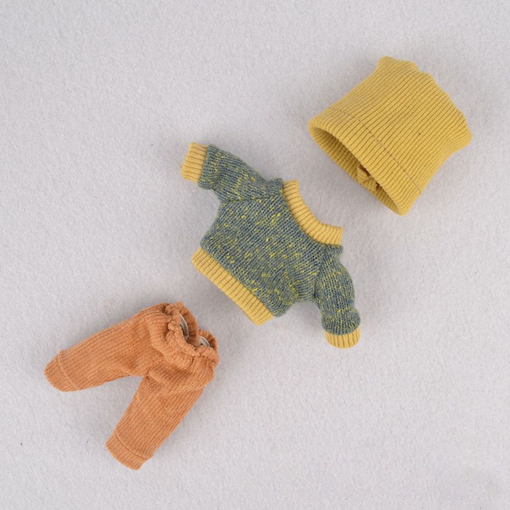 Quần áo tùy chọn cho búp bê 16~17cm Obitsu 11 Ob11 19 mẫu tỉ lệ 1/12