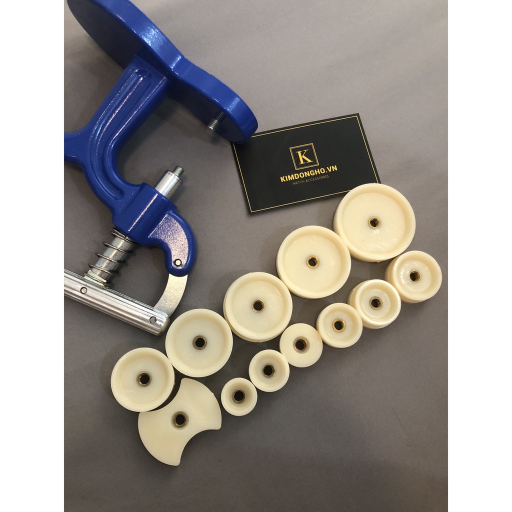 Ảnh thật 100% từ Kimdongho - Dụng Cụ Ép Đáy Đồng Hồ Bằng Tay Chuyên Dụng - Kimdongho.vn