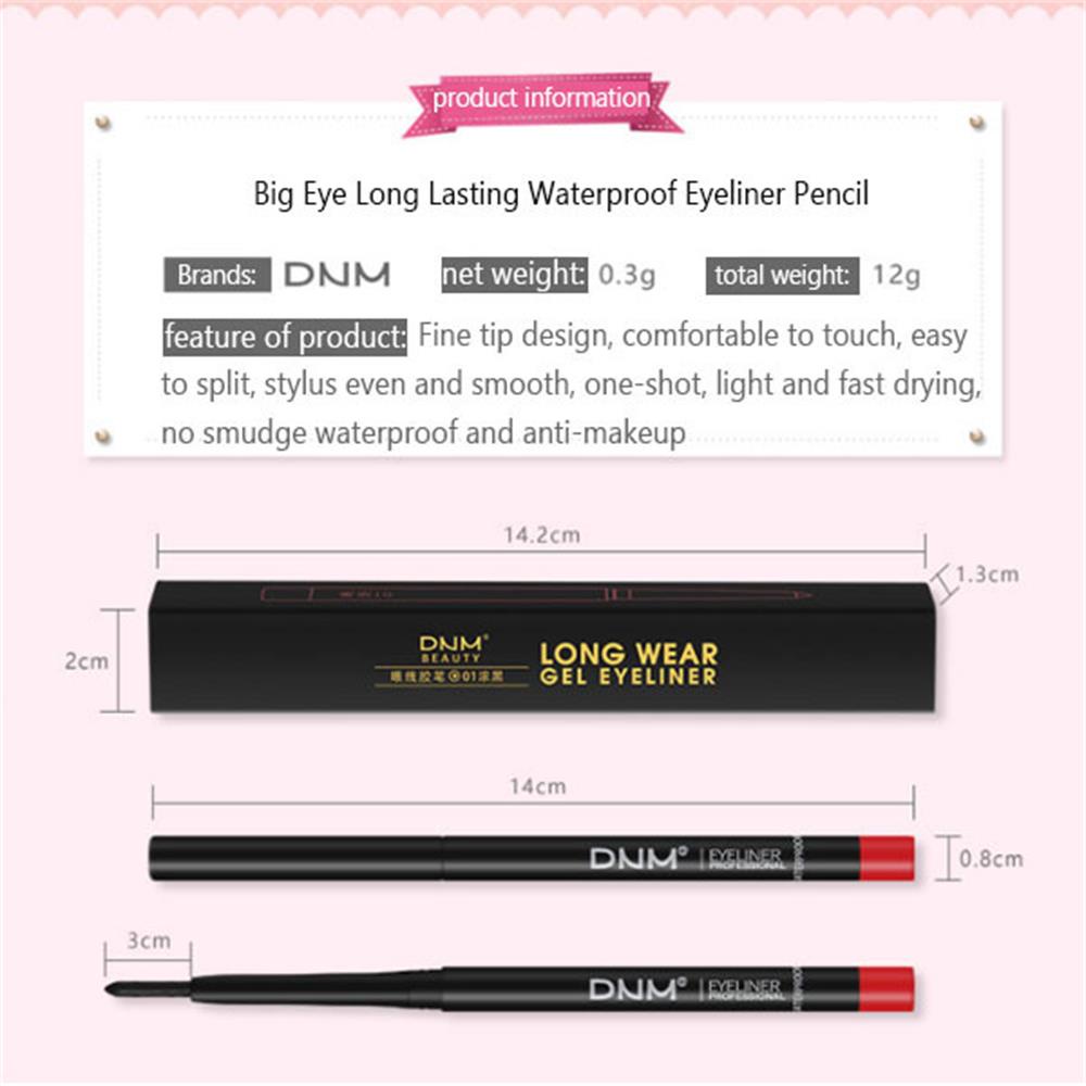 (Hàng Mới Về) Bút Kẻ Mắt Màu Đen Chống Thấm Nước Không Nhòe Lâu Trôi