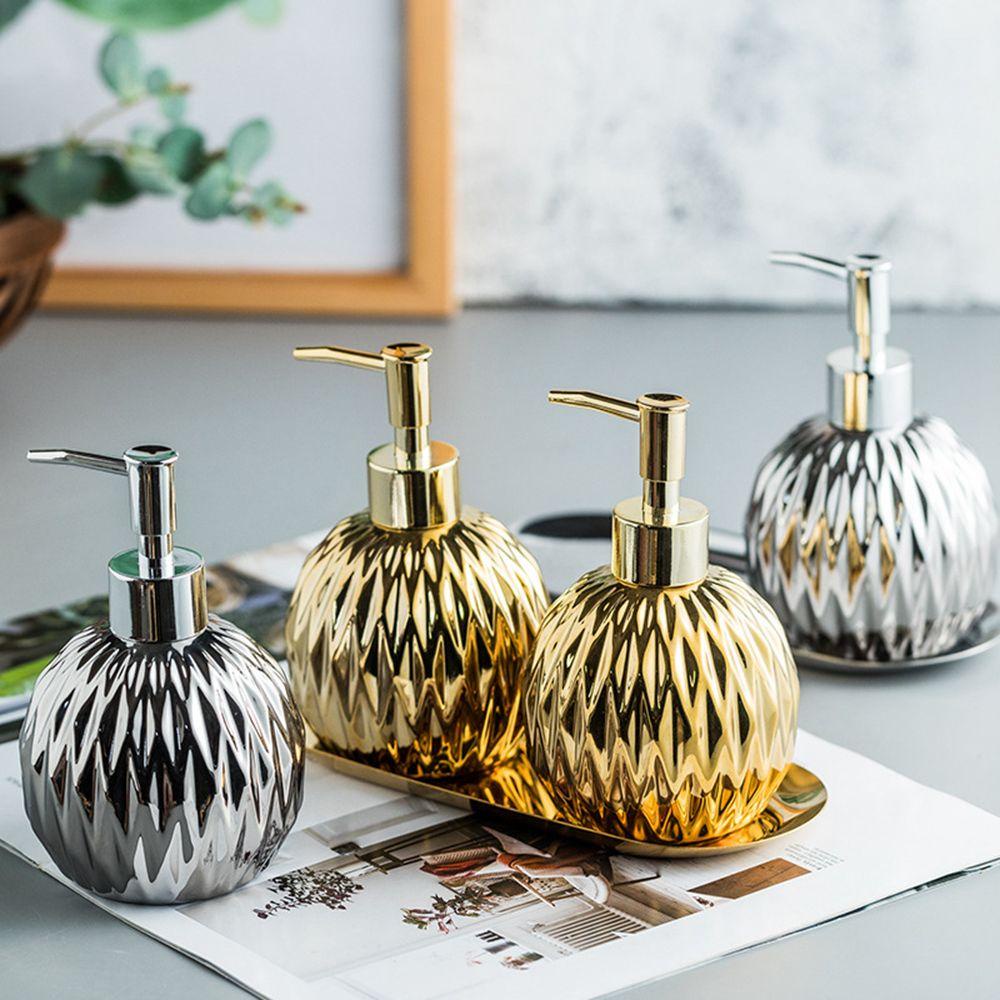 Bình Gốm Rỗng Đựng Xà Phòng Có Thể Đổ Đầy Sang Trọng